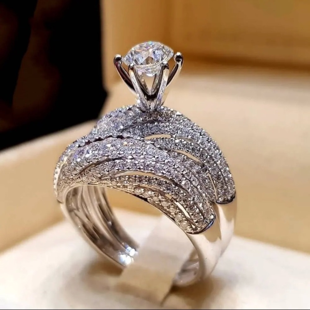 NEW! 2 pc. Ring Set